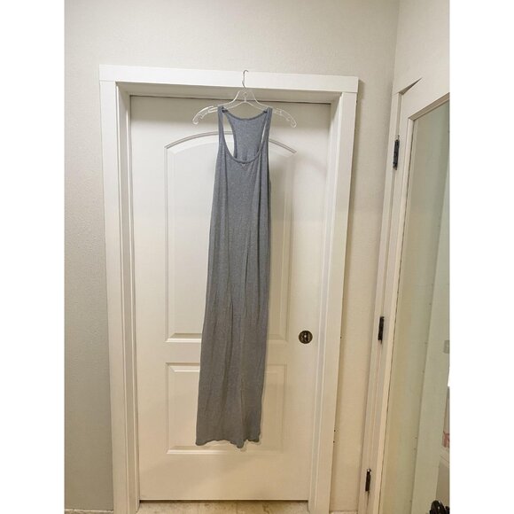 Lululemon Refresh Maxi Dress Womens Small Gray Racerback Tank Long Casual Lightw - Picture 2 of 4